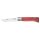 Opinel Messer Tradizione Lusso No. 8 Inox Birkenholz Rot
