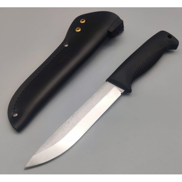 Peltonen Knives Sissipuukko M95 Ranger N690 Stahl TPE Griff Lederscheide