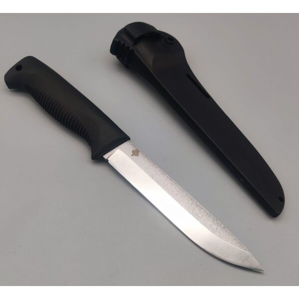 Peltonen Knives Sissipuukko M95 Ranger N690 Stahl TPE Griff Kompositscheide Black