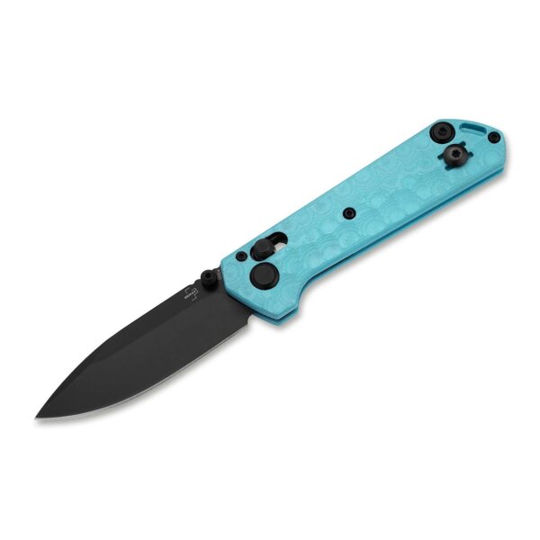 Böker Plus Kihon Mini Händlermesser 2026 Turquoise Limited Edition mit Sammlercoin Design by Lucas Burnley