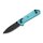 Böker Plus Kihon Mini Händlermesser 2026 Turquoise Limited Edition mit Sammlercoin Design by Lucas Burnley