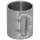 MFH Tasse aus Edelstahl 300 ml doppelwandig Trinkbecher