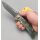 Spartan Blades SF5 Custom Damast Chad Nichols Harsey Folder - Templar Green