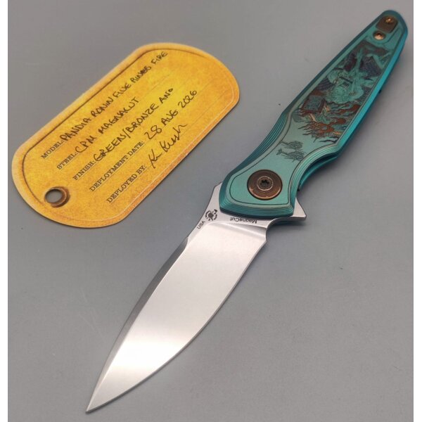 Spartan Blades SF16 Pandia Custom MagnaCut-Ronin Fire