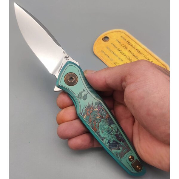 Spartan Blades SF16 Pandia Custom MagnaCut-Ronin Fire
