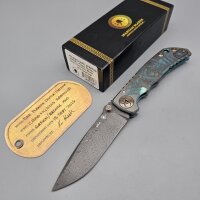 Spartan Blades SF5 Custom Damast Chad Nichols Harsey...