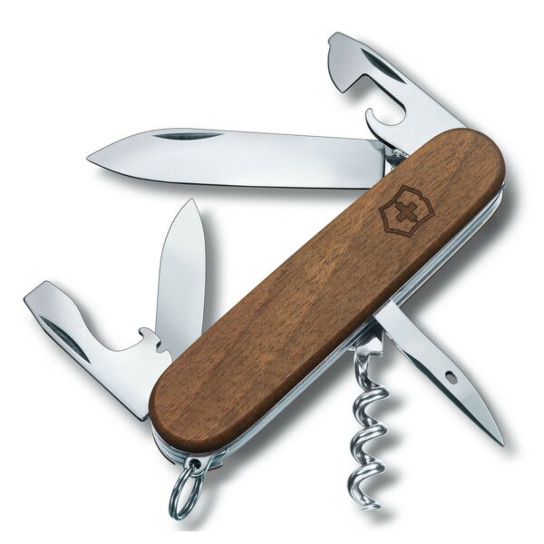 Victorinox Spartan Wood Schweizer Messer Taschenmesser Nussbaumholz B-WARE