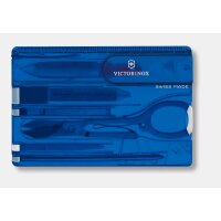 Victorinox Swiss Card Classic Blau Transparent