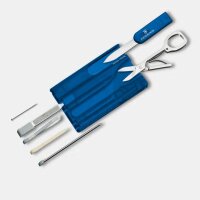 Victorinox Swiss Card Classic Blau Transparent