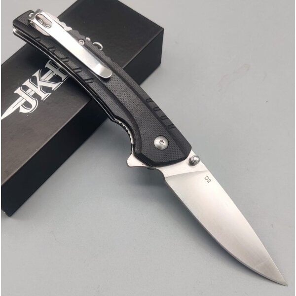 Joker Pro 15 D2 G10 Schwarz Linerlock