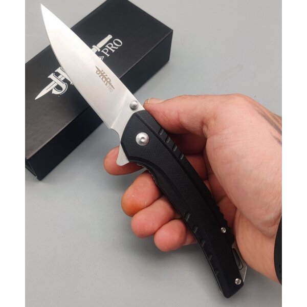 Joker Pro 15 D2 G10 Schwarz Linerlock