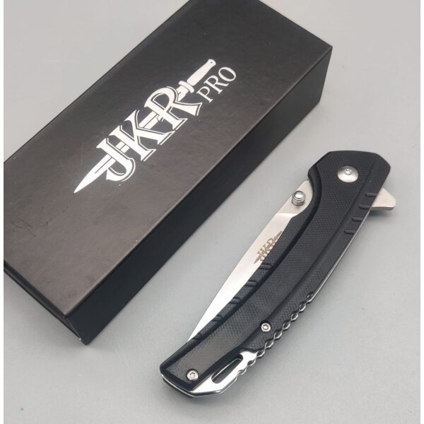 Joker Pro 15 D2 G10 Schwarz Linerlock