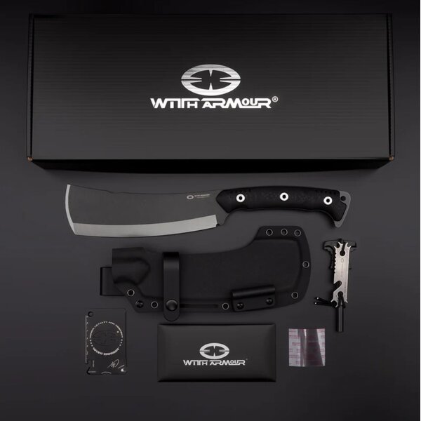 WithArmour Professional Cherub X-BK Camp Knife VG10 Stahl SCFG10 Griff