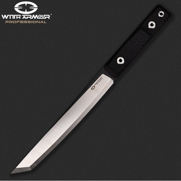 WithArmour Professional Hash Knife L-BK Messer WASTEEL™ SCFG10 Griff