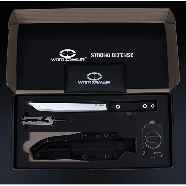 WithArmour Professional Hash Knife L-BK Messer WASTEEL™ SCFG10 Griff