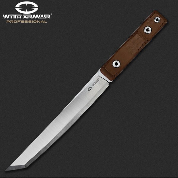 WithArmour Professional Hash Knife L-TN Messer WASTEEL™ Canvas Micarta