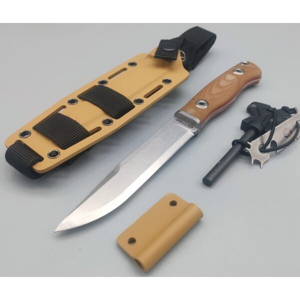 WithArmour Professional Patriot I L-TN Messer WASTEEL™ Canvas Micarta