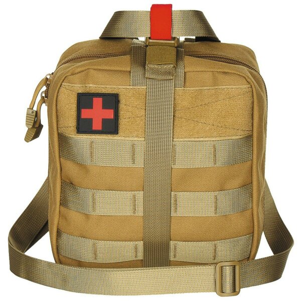 MFH Molle Tasche " Erste Hilfe " First Aid Tactical Bag 2 Größen versch. Farben coyote - groß 30631R