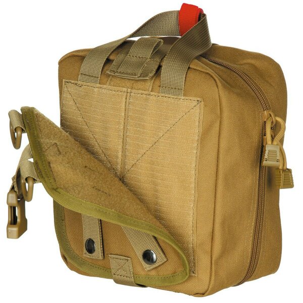 MFH Molle Tasche " Erste Hilfe " First Aid Tactical Bag 2 Größen versch. Farben coyote - groß 30631R