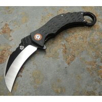 QSP Knife Eagle Karambit Messer D2 Stahl G10 Griff...