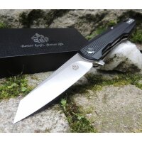 QSP Knives PHOENIX BLACK QS108C Messer D2 Stahl G10 Griff...