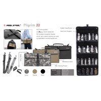 Real Steel PILGRIM BLACK Messertasche Knife Bag für...