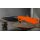 Real Steel Pelican Black / Orange Framelock Messer Taschenmesser D2 Stahl G10 Griff Schwarz