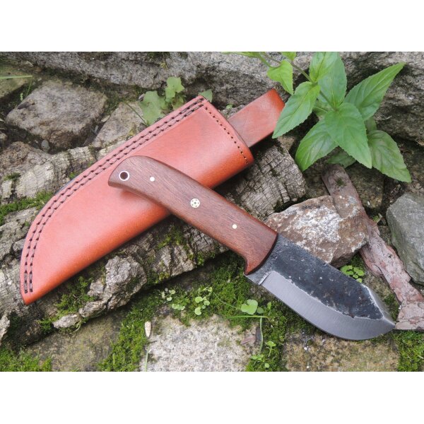 Rite Edge THICK WOODY Messer Outdoormesser Bushcraft Kohlenstoffstahl Holzgriff