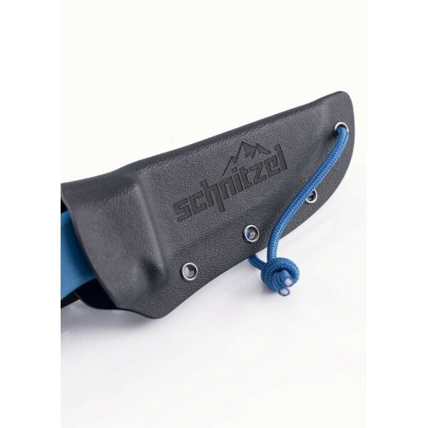 Schnitzel UNU BLAU Messer Kindermesser Schnitzmesser 8Cr13MoV Stahl G10 Kydex