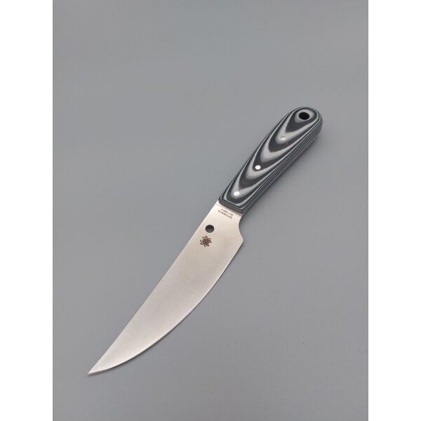 Spyderco Bow River 8Cr13MoV Stahl G10 Griff Mehrfarbig inkl. Lederscheide 02SP426