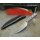 Spyderco Bow River 8Cr13MoV Stahl G10 Griff Mehrfarbig inkl. Lederscheide 02SP426