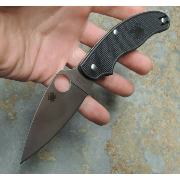 Spyderco UK Pen Knife CTS BD1N Stahl FRN Schwarz 01SP719
