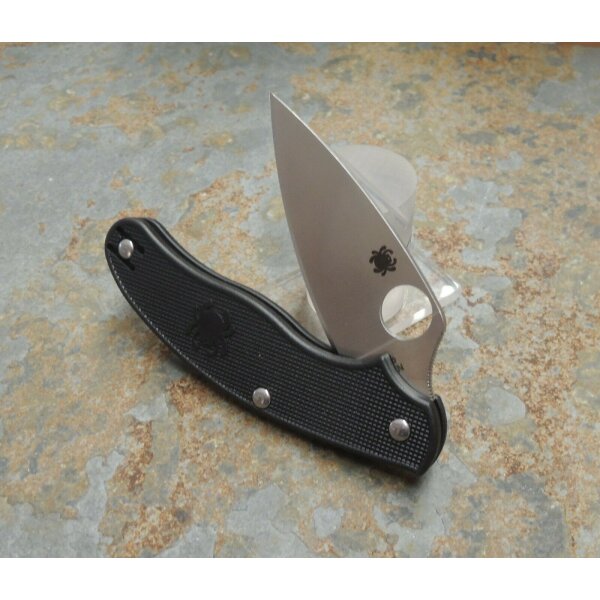 Spyderco UK Pen Knife CTS BD1N Stahl FRN Schwarz 01SP719