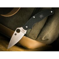 Spyderco UK Pen Knife CTS BD1N Stahl FRN Schwarz 01SP719