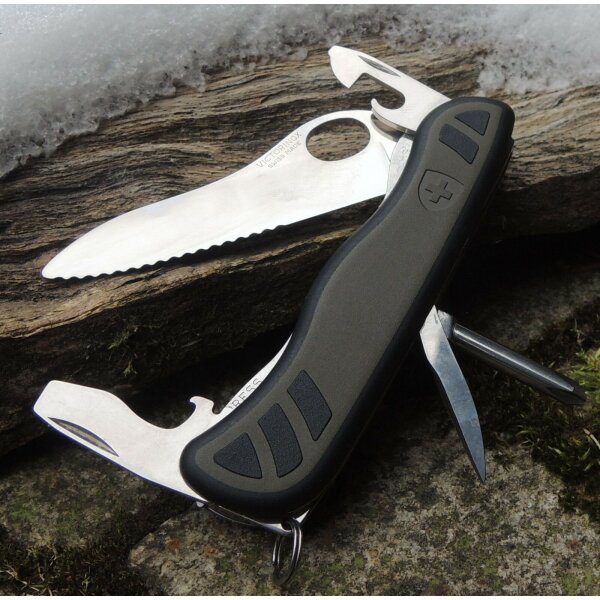 Victorinox Schweizer Messer Soldatenmesser 08 Olivgrün Taschenmesser