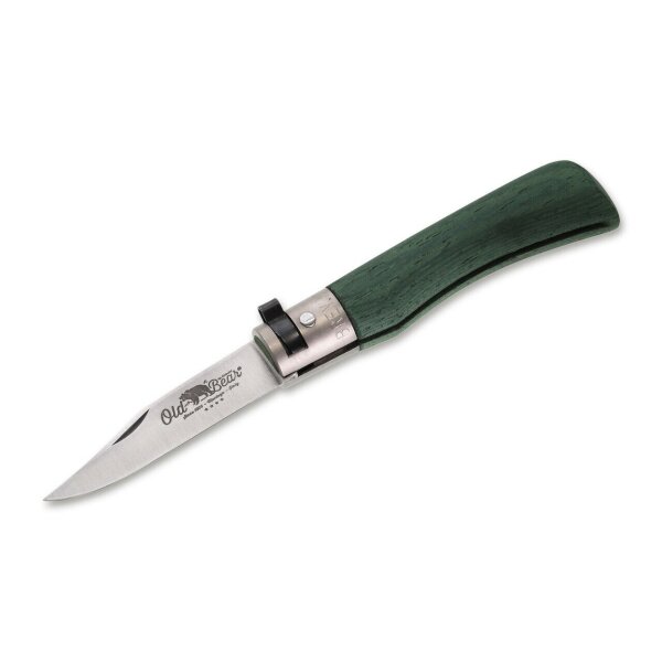 Antonini Old Bear FULL COLOR GREEN Messer Taschenmesser Holzgriff versch Größen Gr. XS - 01OB052