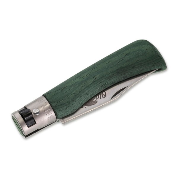 Antonini Old Bear FULL COLOR GREEN Messer Taschenmesser Holzgriff versch Größen Gr. XS - 01OB052