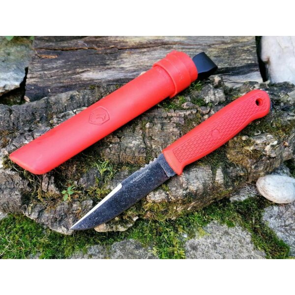 Condor Bushglider Knife Orange 1095 Polypropylen  inkl. Kunststoffscheide