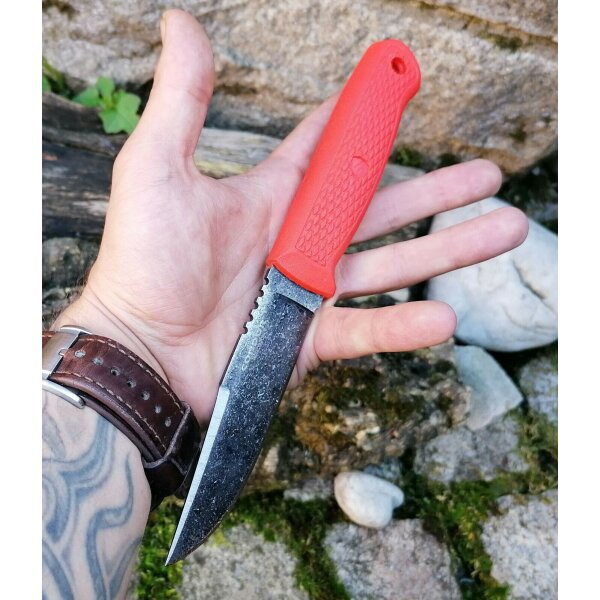 Condor Bushglider Knife Orange 1095 Polypropylen  inkl. Kunststoffscheide