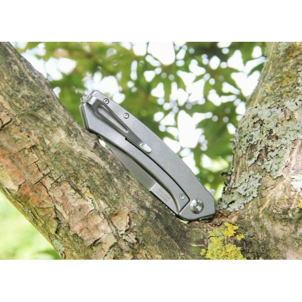 GANZO ADIMANTI SERIES SKIMEN-RD D2 Folder red rot G10 Flipper Taschenmesser Framelock