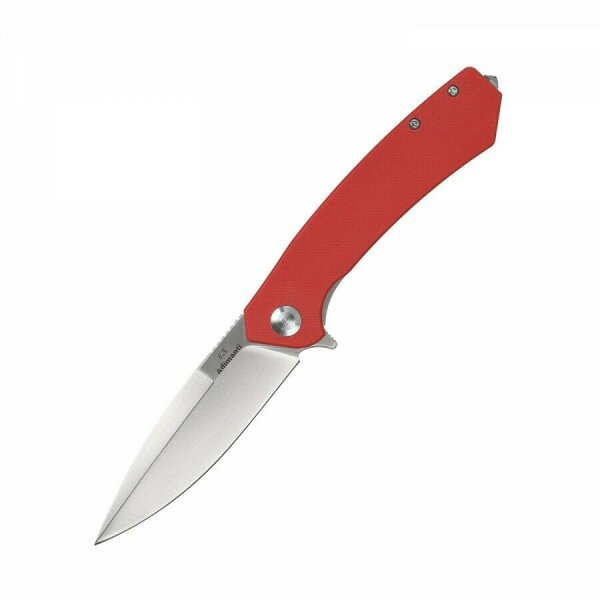 GANZO ADIMANTI SERIES SKIMEN-RD D2 Folder red rot G10 Flipper Taschenmesser Framelock
