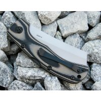 Herbertz CLEAVER Messer Taschenmesser 420 Stahl G10 Griff Backlock