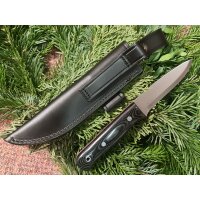 J&V Woodlore  14C28N Stahl Micarta Negra Schwarz...
