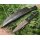 J&V Woodlore  14C28N Stahl Micarta Negra Schwarz inkl. Lederscheide
