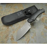 K25 Outdoormesser 7Cr17Mov G10 Griff Nylonscheide