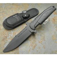 K25 Training Knife Trainingsmesser &Uuml;bungsmesser aus Kunststoff Schwarz 32463