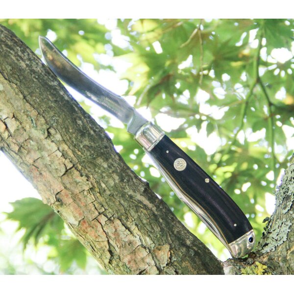 Marbles SADDLEHORN D2 Messer Klappmesser D2 Stahl Micarta Nickelsilberbacken