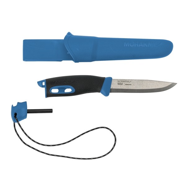 Mora Morakniv Companion Spark BLUE Outdoor Bushcraft Messer m. Feuerstarter