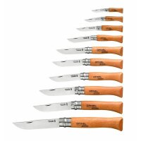 Opinel Holzkiste XC90 Carbonstahl Messerset...