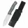 QSP Knife BISON V2 Outdoormesser D2 Stahl Denim Micarta Griff